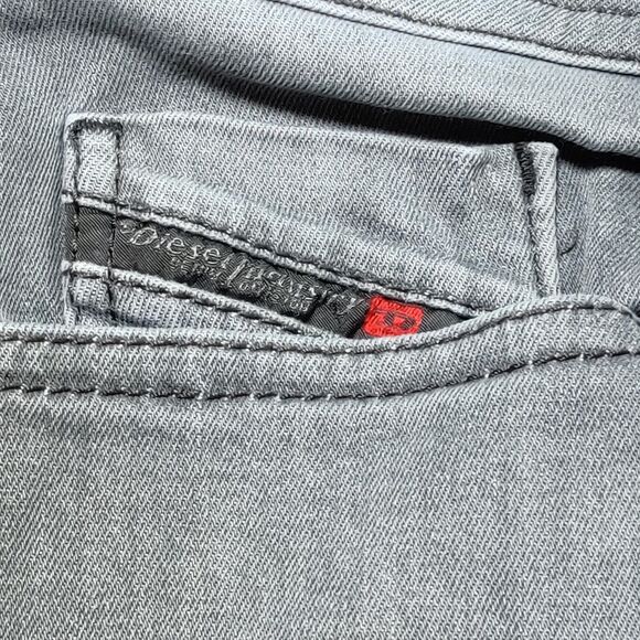 Diesel Jeans Gray Mens TAG 32 x 32 (34X30) Buster Grey Stretch Reg Slim Tapered - Picture 4 of 16